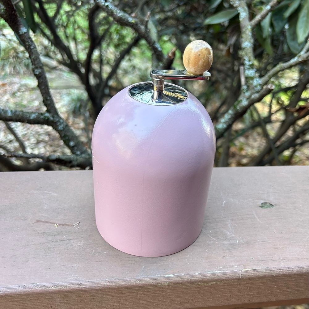 Anthropologie Catania Mango Wood Pepper Mill/Hand Grinder